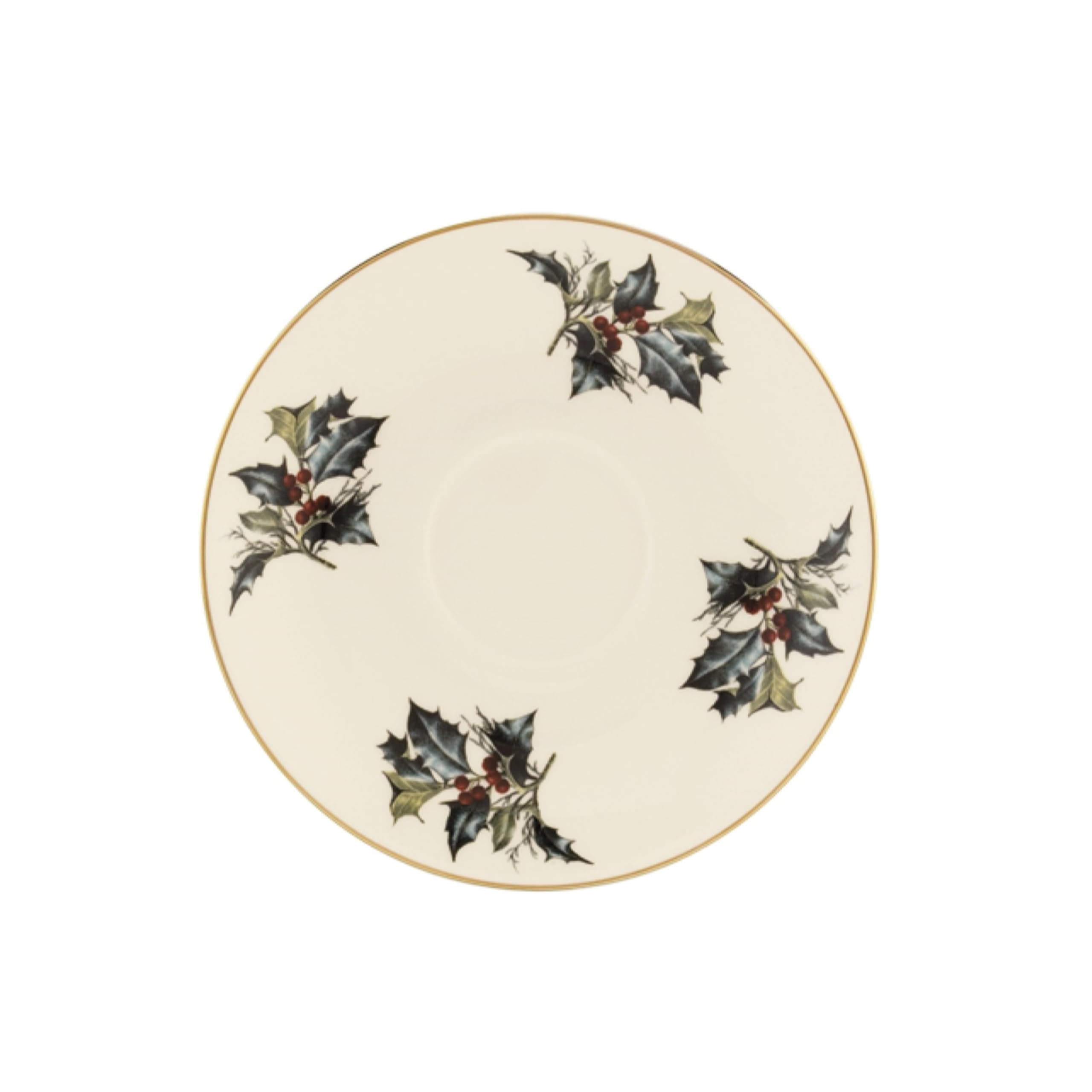 Lenox 185518042 Winter Greetings Saucer, Christmas Dinnerware