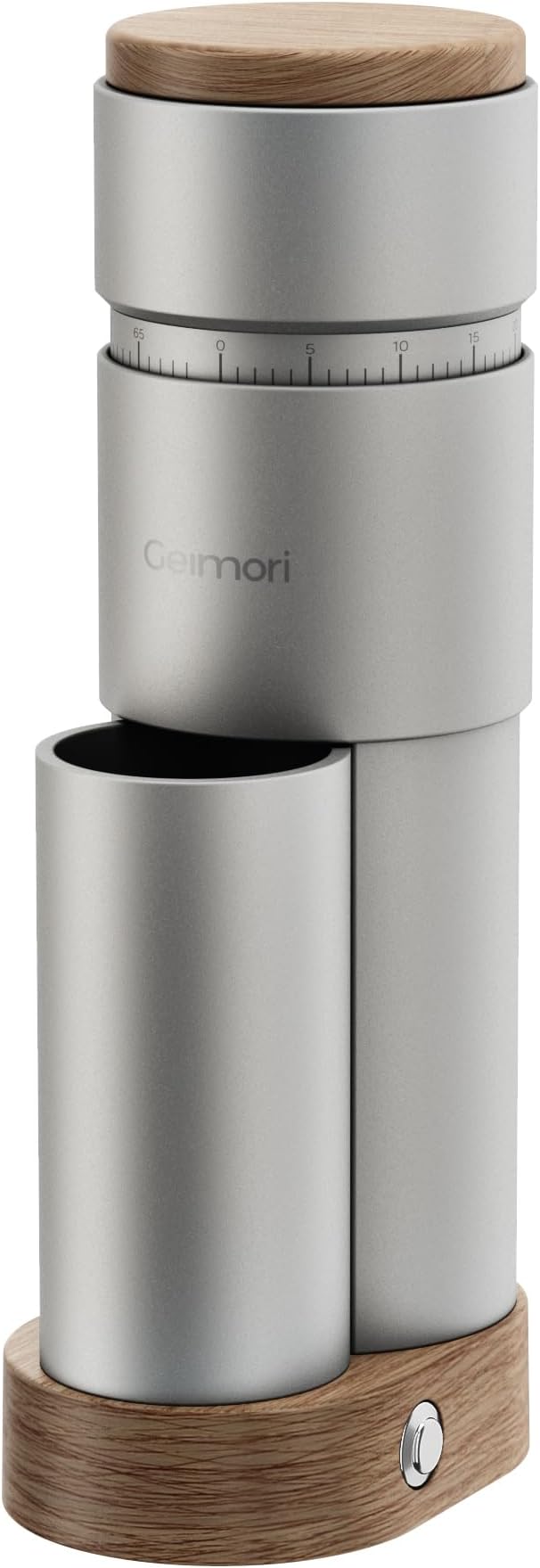 Burr Coffee Grinder,Wirsh Portable Electric Grinder Geimori T38 Plus,Espresso Grinder with Conical Burr,Stepless Grind Settings from Fine to Coarse for Espresso,Drip,French Press,Home&Travel Use