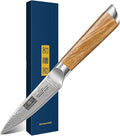HOSHANHO Damascus Paring Knife 3.75", Sharp Japanese HC Steel Fruit Knife