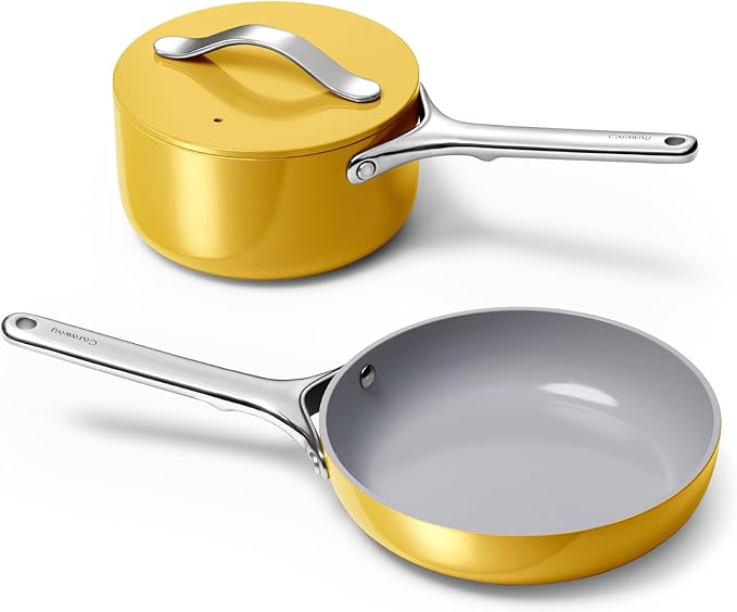 Caraway Non-Stick Ceramic Mini Cookware Set