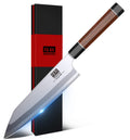 SHAN ZU 3PCS Japanese Knife Set, 9 Layers 10Cr15MoV High Carbon Steel