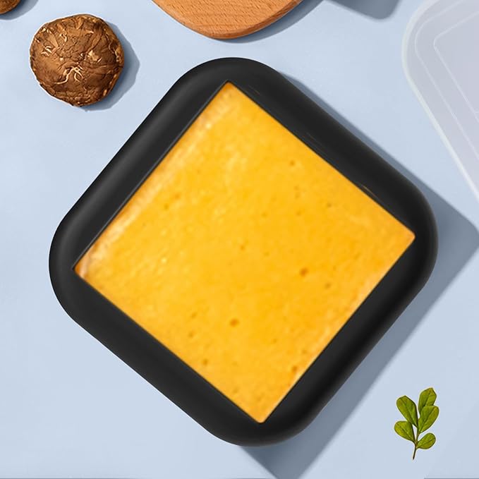 Kinggrand Kitchen 2 Cup Silicone Freezer Trays with Lid 4 Pack Silicone Freezer Molds soup freezer containers Make 4 Perfect Soups, Broths, Stews, Sauces, Curries (Black)