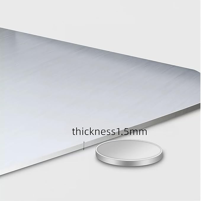 Large Stainless Steel Cutting Board for Cutting Meat, Choppers, Vegetables, Fruits, Bread and Baking Easy to clean, Easy to store, Dishwasher safe (40 * 60)