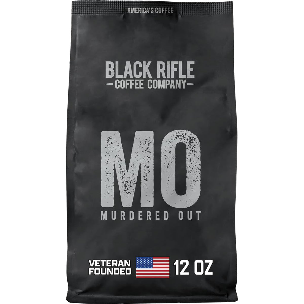 Black Rifle Coffee Dark Roast Ground Coffee Murdered Out 12 oz
