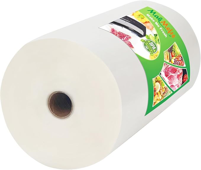 MakMeFre 1Pack Vacuum Sealer Bags Rolls 8"x150' for Food Storage