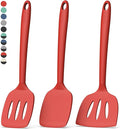 Coukre 3 Pack Silicone Spatula Set, Heat Resistant to 500°F, BPA-Free