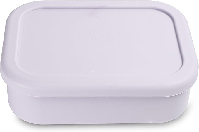 Ullabelle Kids Bento Box – 3 Compartments, Leakproof Lunch Box, BPA-Free Snack Container, Divided Lunch Box for Toddlers & Kids, Dishwasher Safe, Easy to Clean (Lilac)
