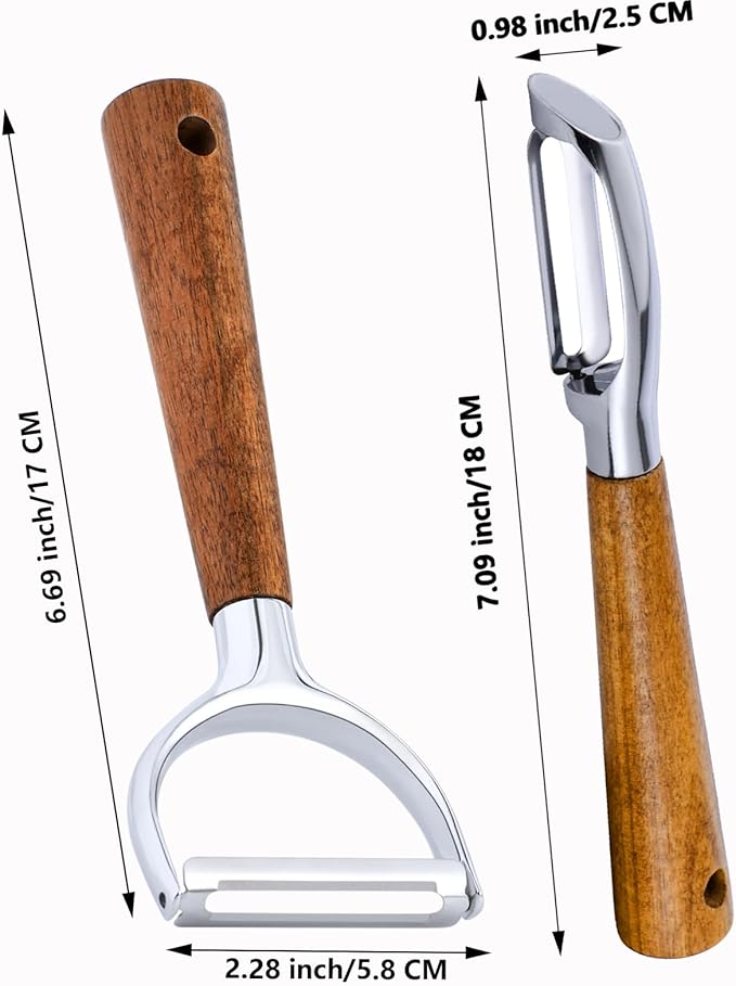 Vegetable Peelerfor Potato, Apple, Fruit, Carrot, Veggie, kitchen (2 In 1)