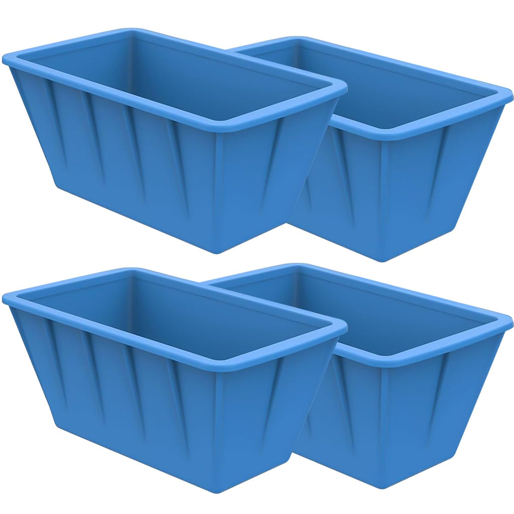 Extra Large Ice Block Molds 4 Pack 48LB for Cold Plunge Tub