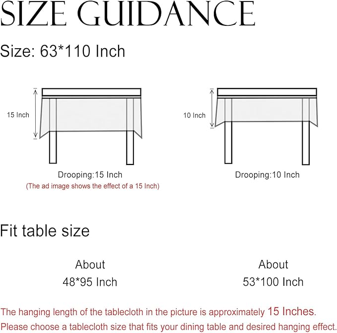 ISAENNE Designer Vintage Linen Rectangular Tablecloth,110"x63"-Estevan B