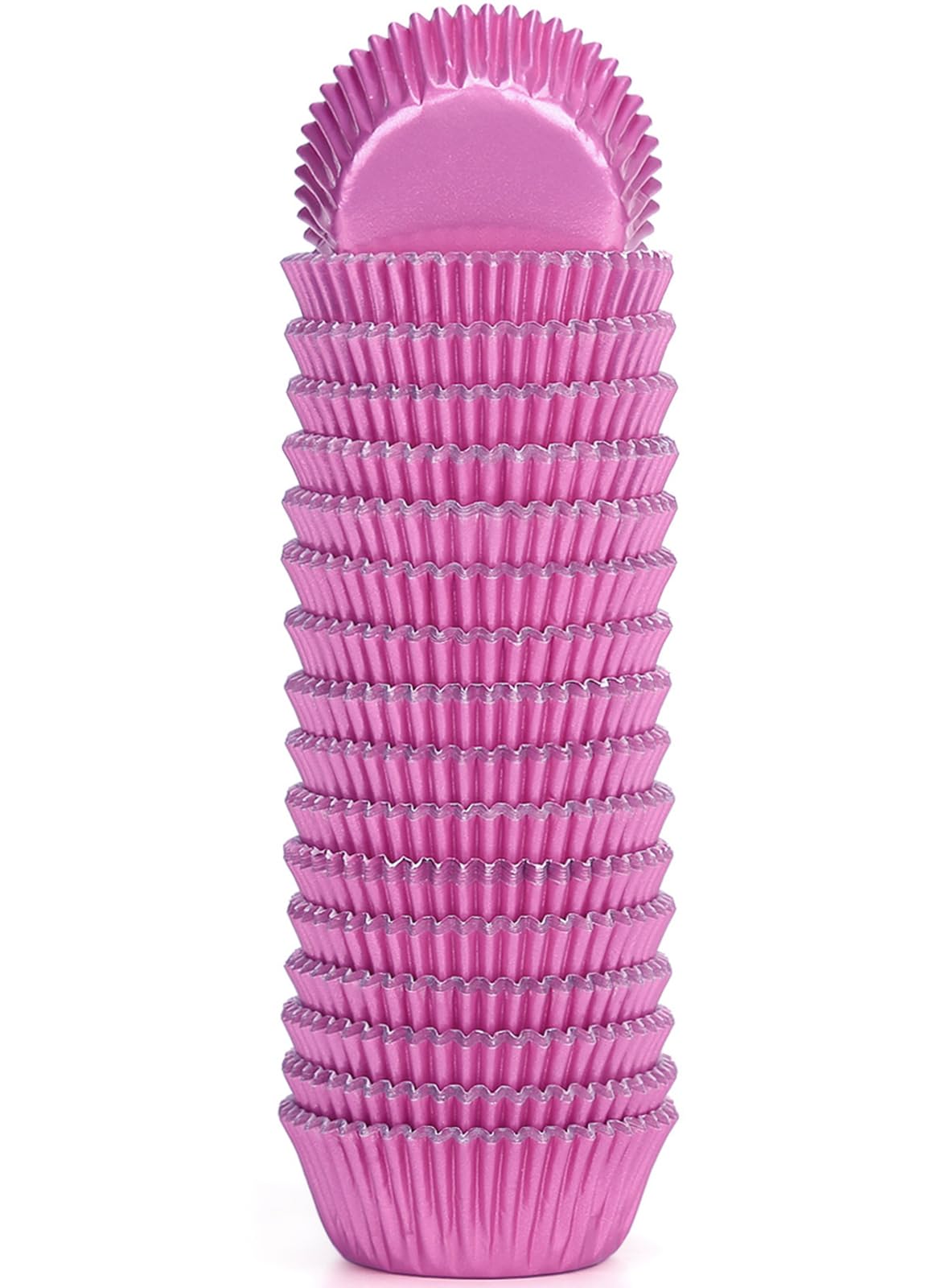 Gifbera Gold Foil Mini Cupcake Liners Small Muffin Baking Cups 300-Count