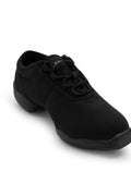 Capezio unisex-adult Black Canvas Dance Sneaker, 4 M US