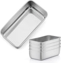 LIANYU Loaf Pans 9x5 Inch, 5 Pack Bread Pans for Baking, Stainless Steel
