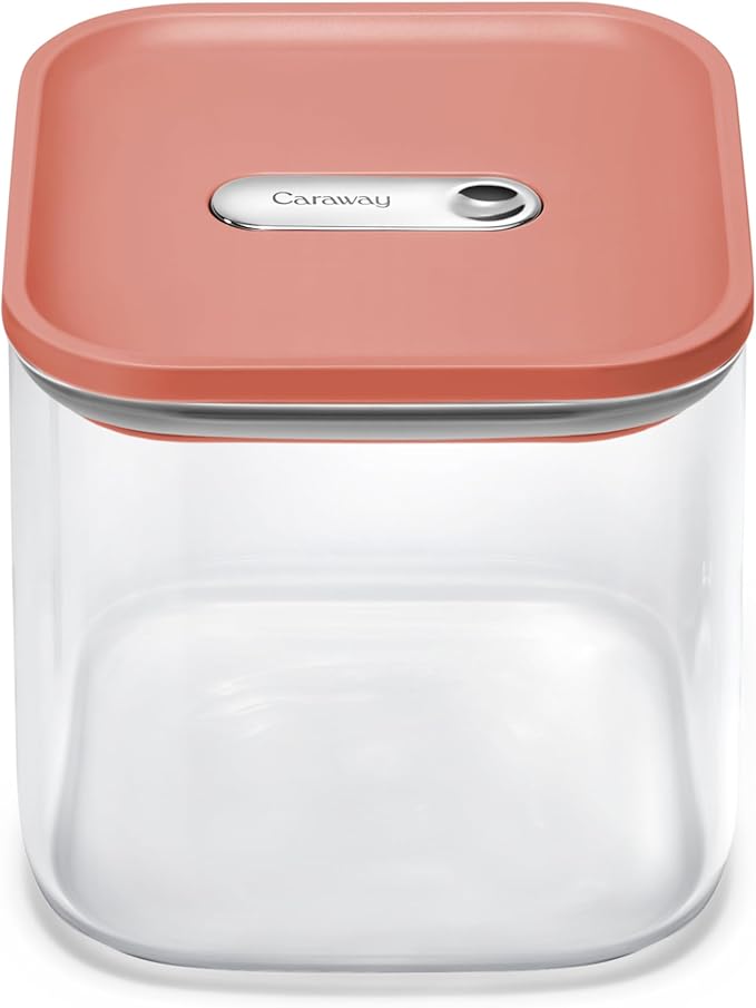 Caraway 2.5 qt Glass Airtight Food Storage Container with Lid