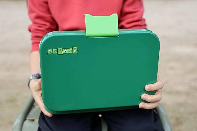 Yumbox Tapas Leakproof Bento Box, 4 Compartments, Palm Green