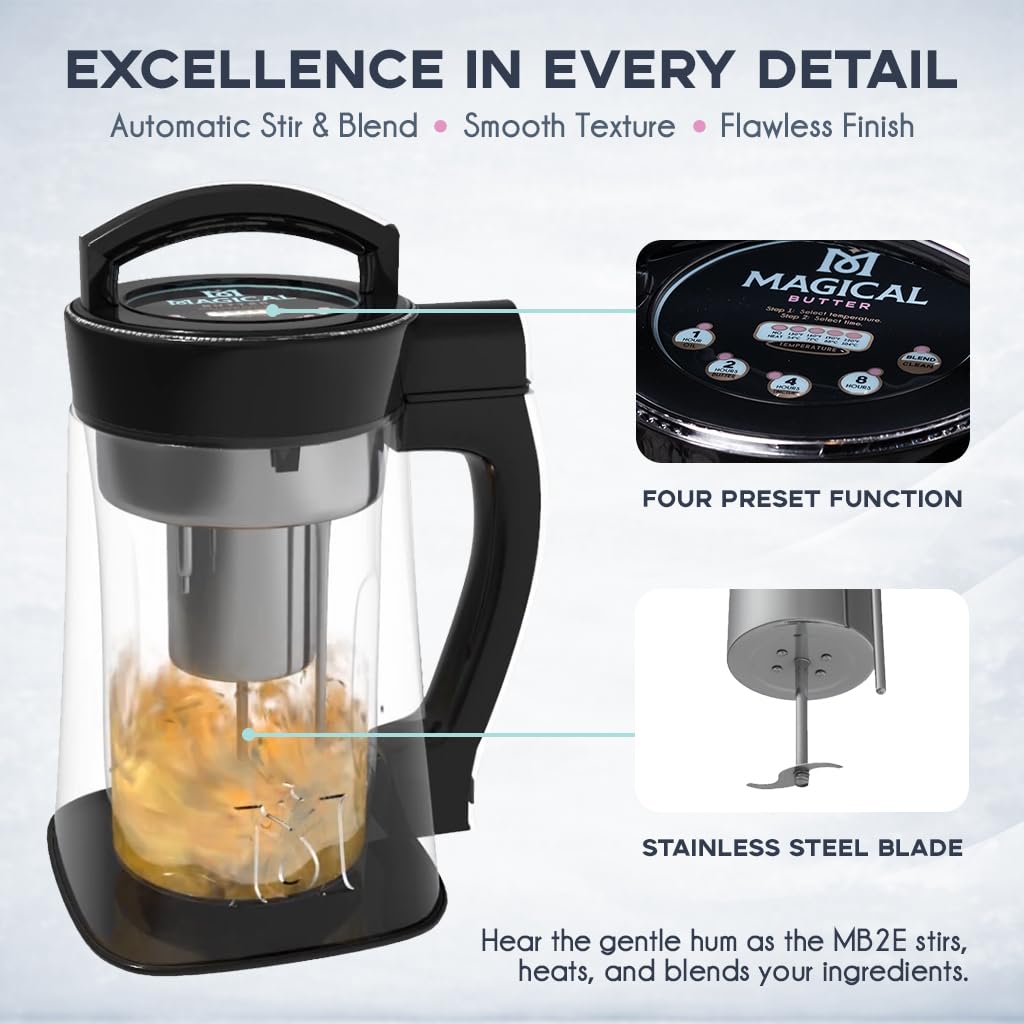 Magical Butter Machine MB2E Machine Butter Dishes Maker Herb Infuser with Decarbox