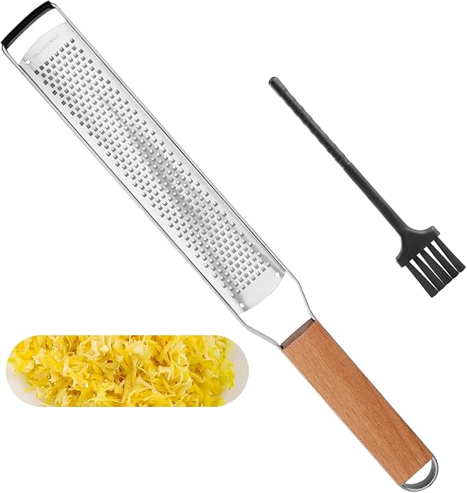 SHIKORI Professional Cheese Graters for Kitchen Stainless Steel Handheld