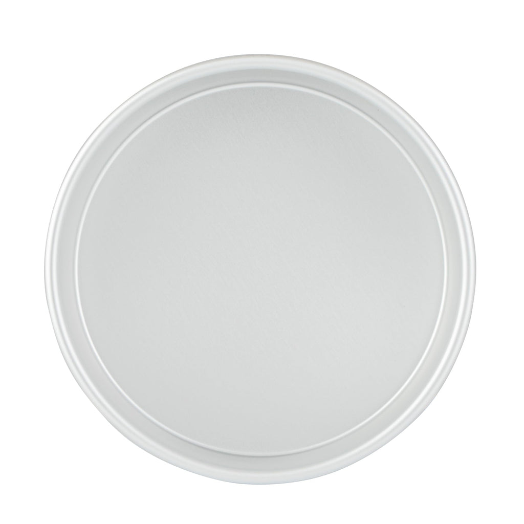 Restaurantware-Met Lux 8 x 3 Inch Straight-Sided Baking Tins, 12 Round Cake Pans - Oven-Ready, Freezable, Anodized Aluminum Round Baking Pans, Greaseproof, For Layer Birthday Cakes