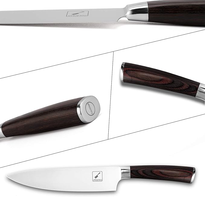 imarku Japanese Chef Knife-Sharp Kitchen Knife 8 Inch, Gift for Mom & Dad