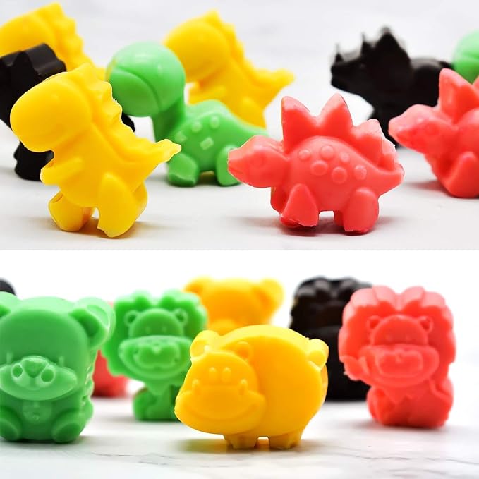 4-Pack Animal Silicone Chocolate Candy Molds, Baking Molds