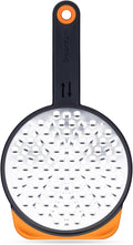 Dreamfarm Ograte Double Sided Cheese Grater - 6mm Coarse Grating, Orange