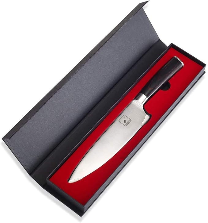 imarku Japanese Chef Knife-Sharp Kitchen Knife 8 Inch, Gift for Mom & Dad