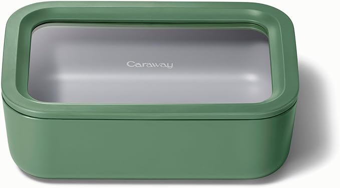 Caraway Glass Food Storage Container with Lid