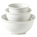 HASENSE Soup Bowls for Kitchen, 40 Ounce Large Cereal Bowls, 7 Inch Ceramic Serving Bowls for Salad Pasta Soup Popcorn, Dishwasher & Microwave Safe, Set of 4(Blue)