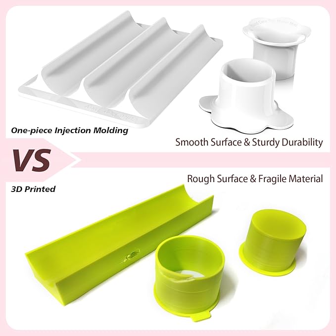 Cake Pop Molds Set, Circle Cake Pop Cutter and Pusher with Tray