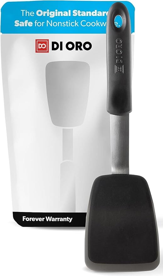 DI ORO Chef Series Silicone Spatula - 600F Heat Resistant