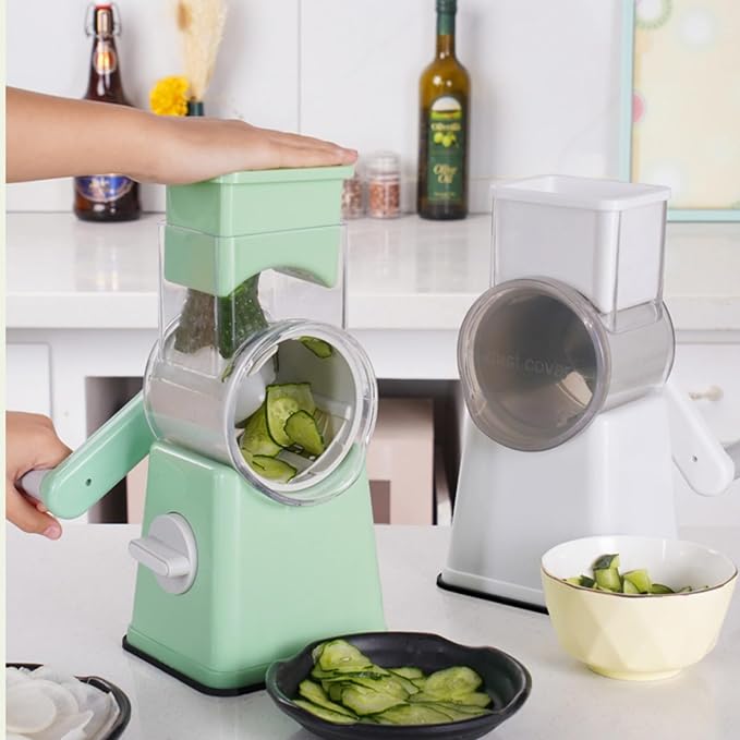 Vegetable Chopper and Spiralizer, Food Chopper with Container, Fruit Slicer, Kitchen Gadgets & Gifts, Home Essentials