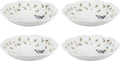 Lenox Butterfly Meadow Porcelain Pasta Bowl Set for 4, 20oz
