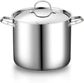 Cooks Standard Large Stainless Steel Cooking Pot - Heavy Duty Handles