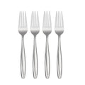 Oneida Camlynn Everyday Flatware Dinner Forks 18/0 Stainless Steel, Set of 4, Silver