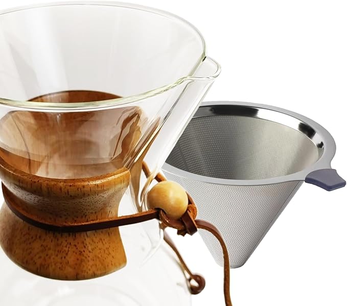 subjectthree Camping Pour Over Coffee Maker Kit 8 Cup (28 Ounce)