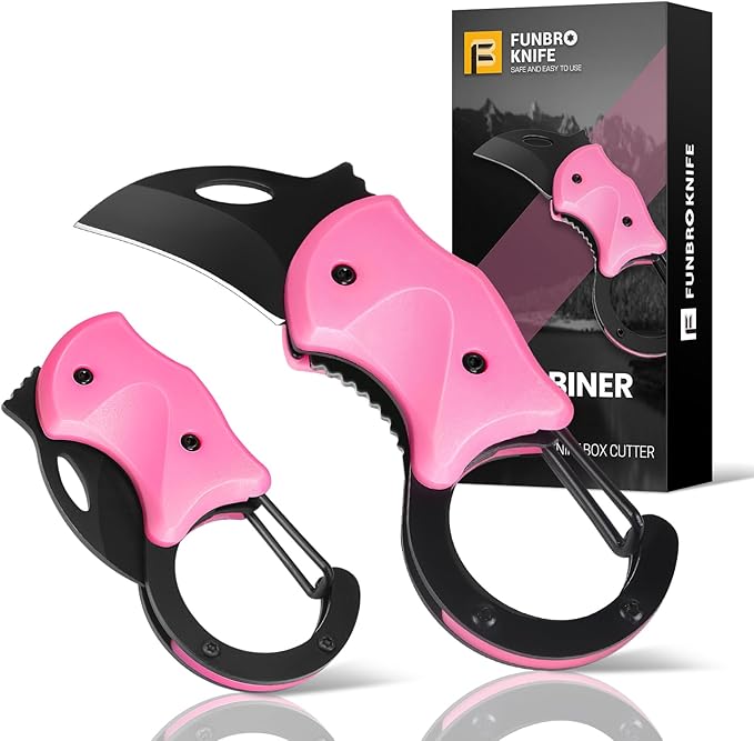 FUNBRO Cute Box Cutter Small Pocket Knife Gadgets