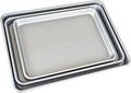 Viking Premium 3-Piece Nonstick Baking Sheet Pan Set, Made without PFAS, Heavy Gauge Aluminized Steel Cookie Sheets with Reinforced Iron Frame, 13, 15 & 18-Inch, Oven Safe to 475F