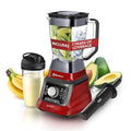 Koblenz Bob Countertop Blender, 1400W, 68 oz, Black/Red, LKM-9608
