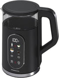OVENTE 1.7L Electric Kettle with Digital Touchscreen, 1500W, Black KD96B