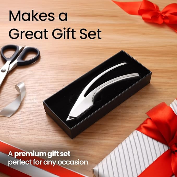 Gourmet Easy Lifetime Replace Garlic Press, No Need to Peel, Coarse Mince