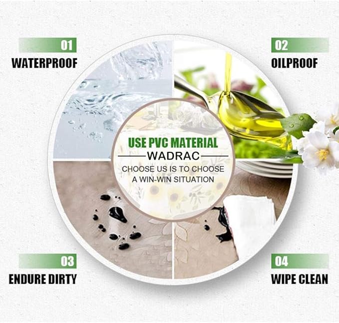 Clear Plastic Table Protector PVC Table Cloth Rectanglar Wipeable Vinyl Wooden Furniture Protective Desktop Cover Waterproof Coffee Dining Room Tabletop Floor Protection Meeting Desk Pad 32x96 or 90"