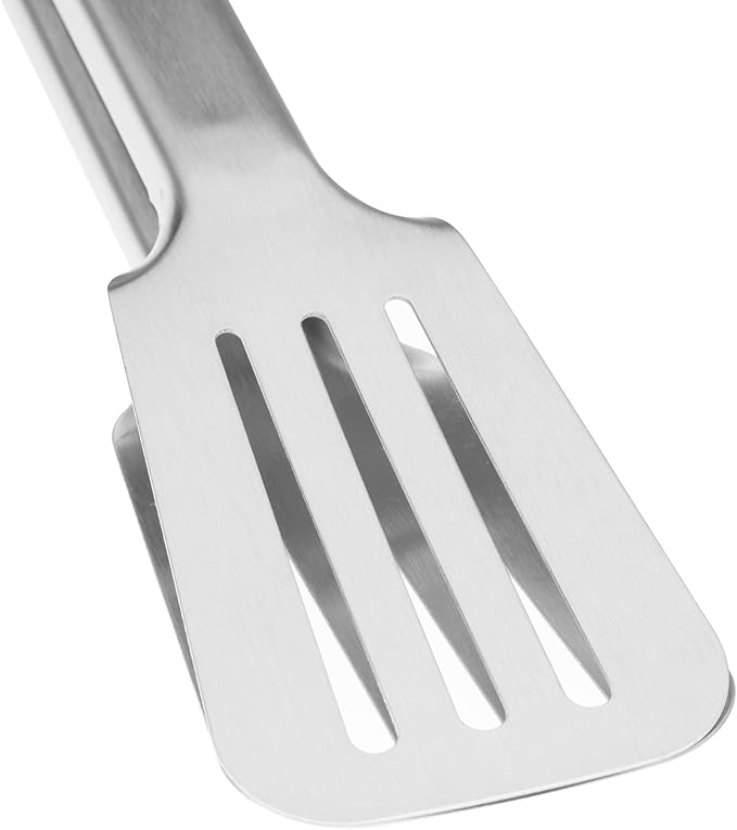 Kitchen & Grill Tongs Set of 2, 304 Stainless Steel, 9 & 12 Inch, Green