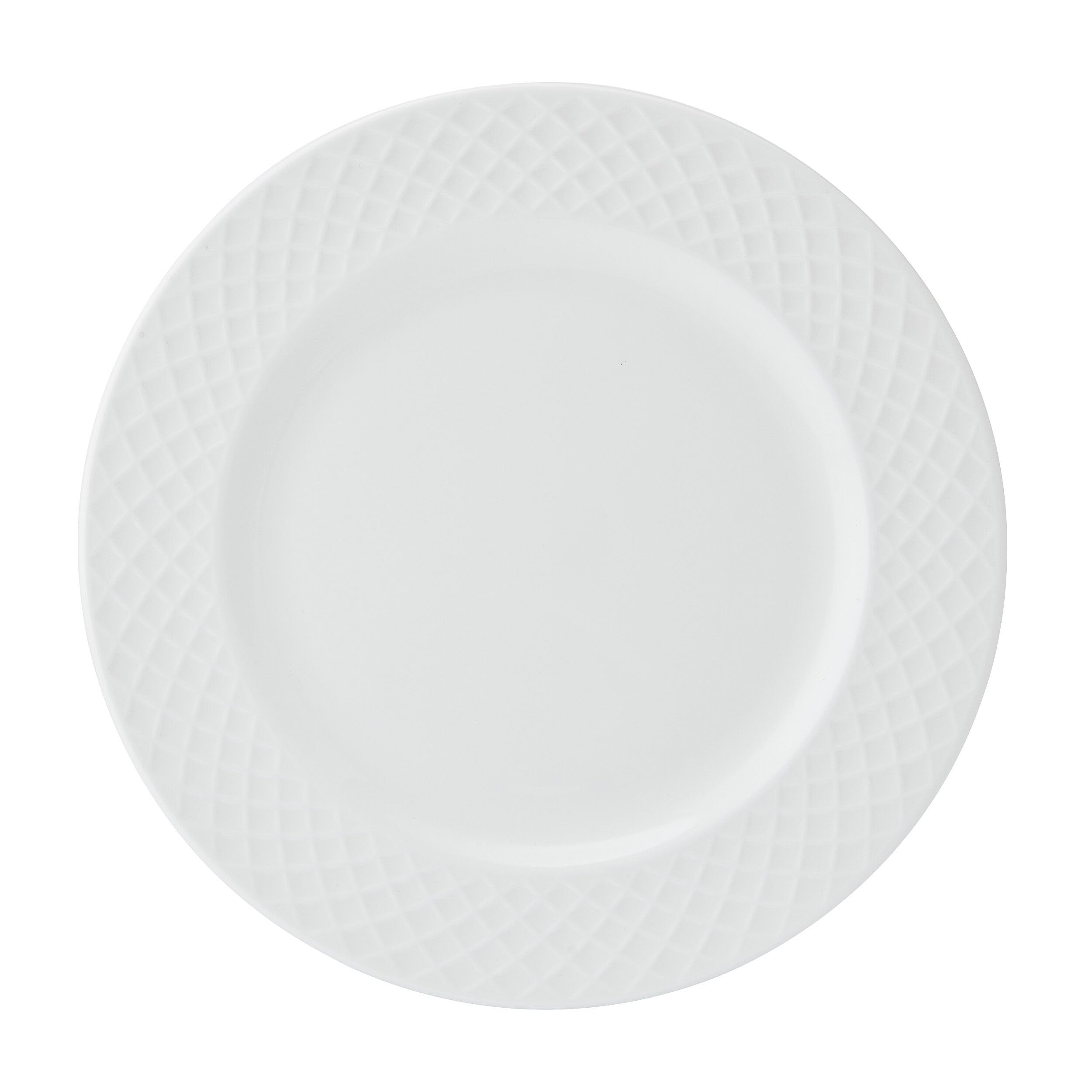 Mikasa Trellis Bone China Lightweight Chip Resistant 40 Piece Dinnerware Set, Service for 8