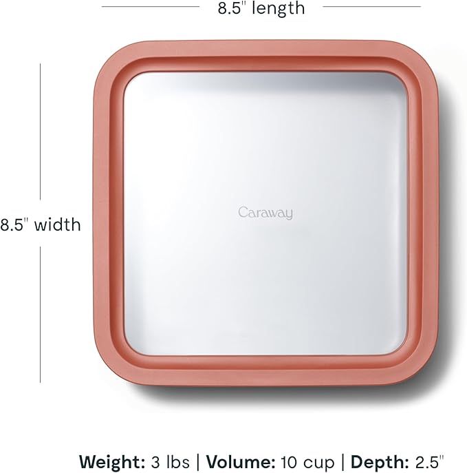 Caraway Glass Food Storage Container with Lid