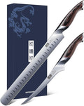 HOSHANHO BBQ Carving Knife Set, Brisket Slicing & Boning Knife for Meat