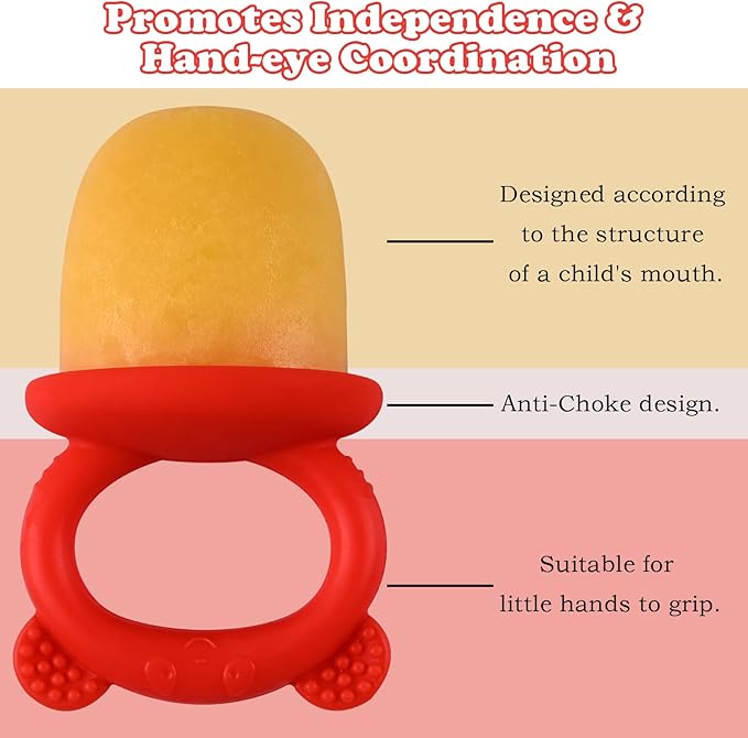 WMKGG Baby Popsicle Molds,Breastmilk Popsicle Molds