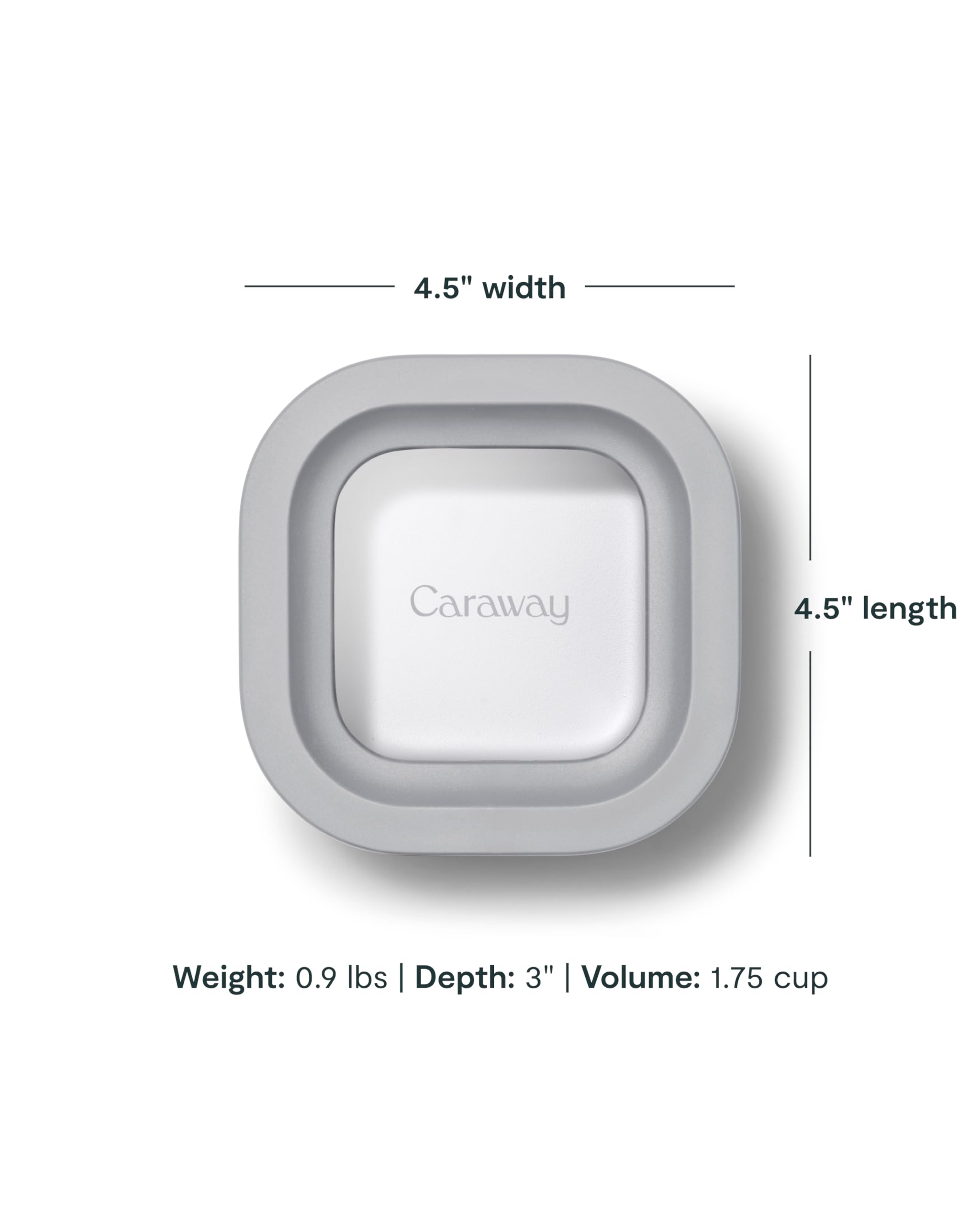 Caraway 6-Piece Food Storage Container Set