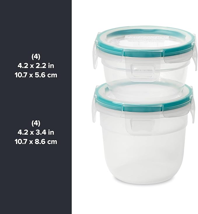 Snapware Plastic Total Solution (16-Piece) Food Storage Containers Set