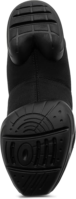 Capezio Womens Canvas Dance Sneaker, Black, 6 US