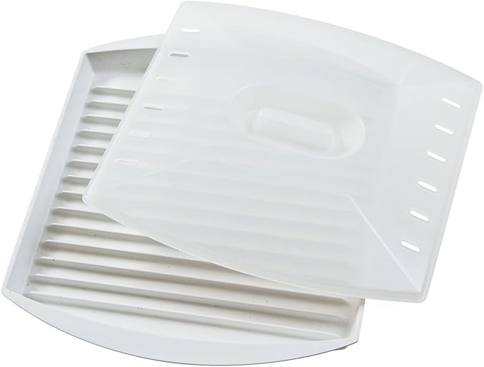 PrepSolutions Microwaveable Bacon Grill, Cooks 7-9 Pieces of Crispy Bacon